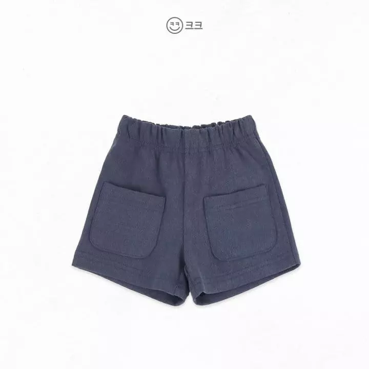 Kk - Korean Children Fashion - #kidsshorts - Pocket Shorts