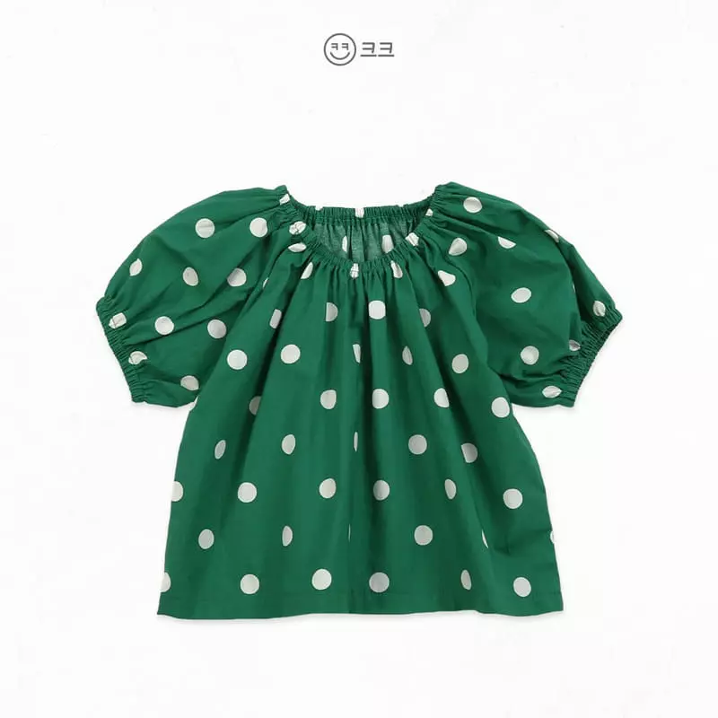 Kk - Korean Children Fashion - #kidsstore - Dot Blouse - 11