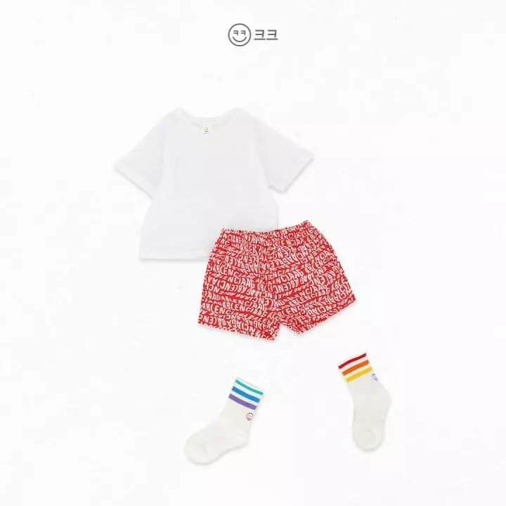 Kk - Korean Children Fashion - #prettylittlegirls - Hi Turn Up Tee - 12