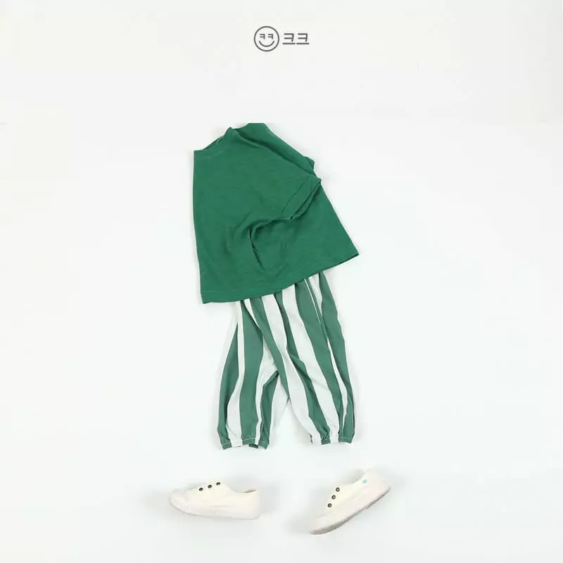 Kk - Korean Children Fashion - #toddlerclothing - Berryy Stripes Pants - 5