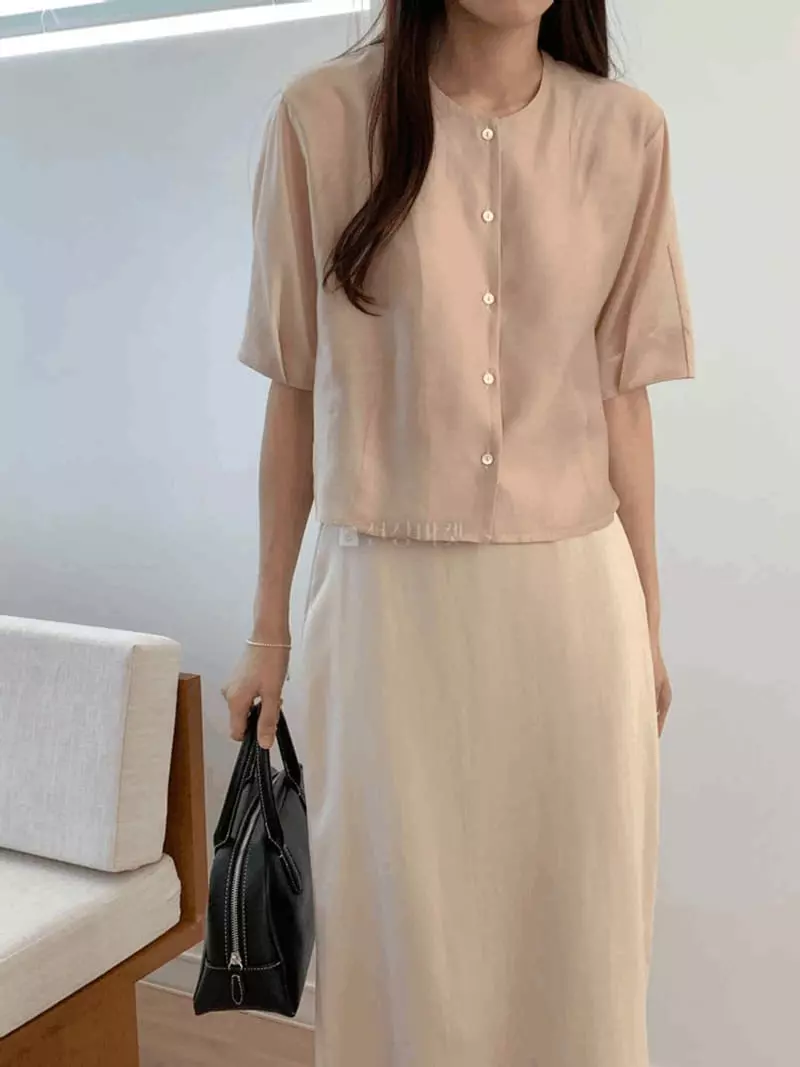 Knock - Korean Women Fashion - #momslook - Rona Blouse - 2