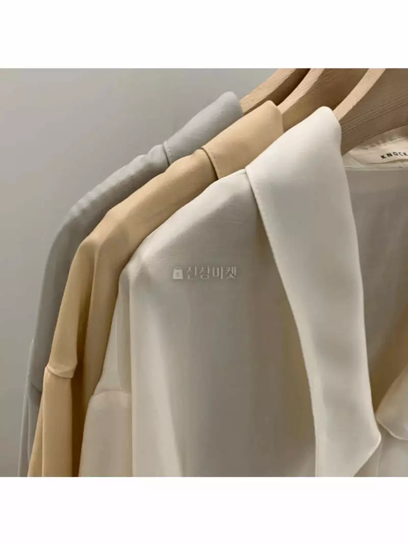 Knock - Korean Women Fashion - #womensfashion - Collar Blouse - 4