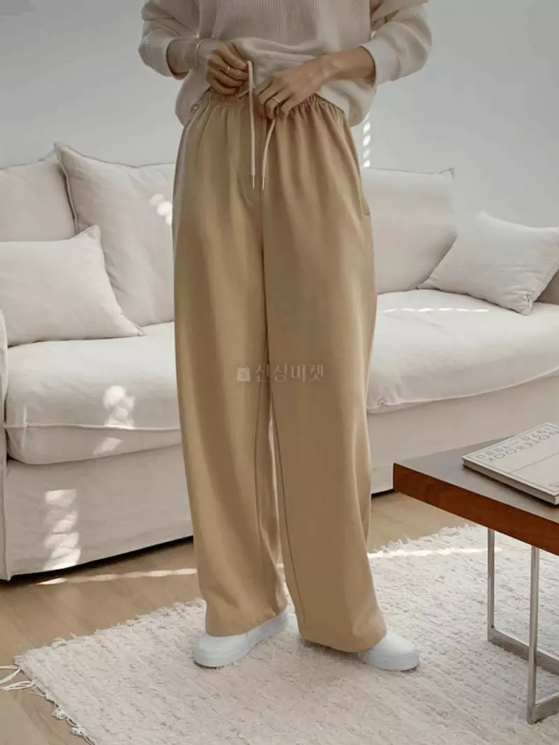 Knock - Korean Women Fashion - #momslook - Terry Pants