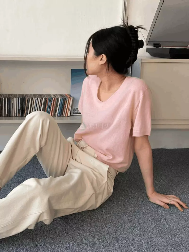 Knock - Korean Women Fashion - #momslook - Candy Whole Gament Knit