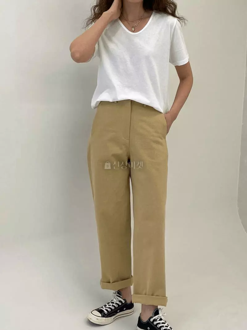 Knock - Korean Women Fashion - #momslook - Cool Tee - 3