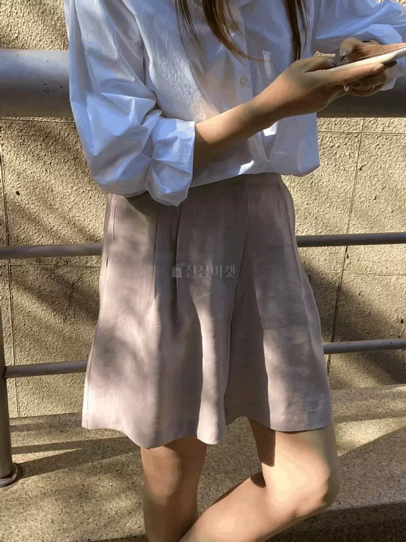 Knock - Korean Women Fashion - #thelittlethings - Linen Shorts - 2