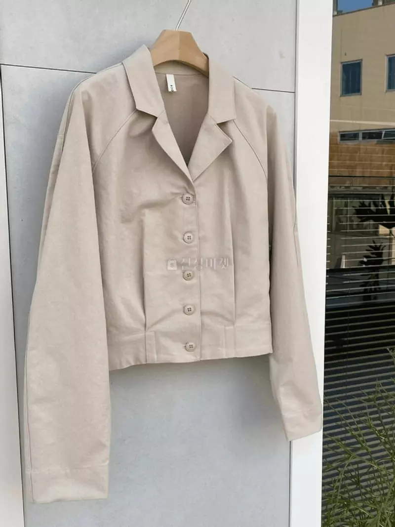 Knock - Korean Women Fashion - #vintageinspired - Mer Jacket - 2