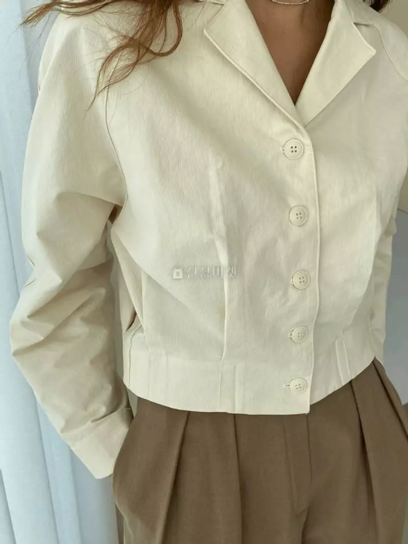 Knock - Korean Women Fashion - #vintagekidsstyle - Mer Jacket - 3