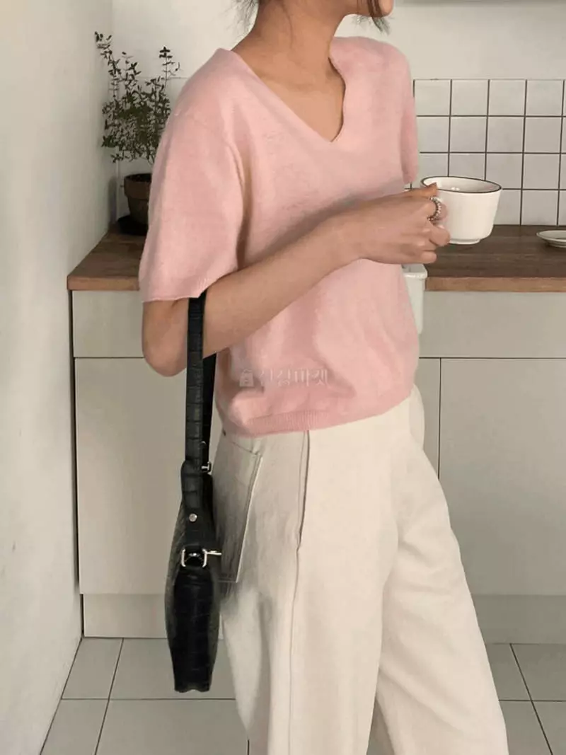 Knock - Korean Women Fashion - #womensfashion - Candy Whole Gament Knit - 2