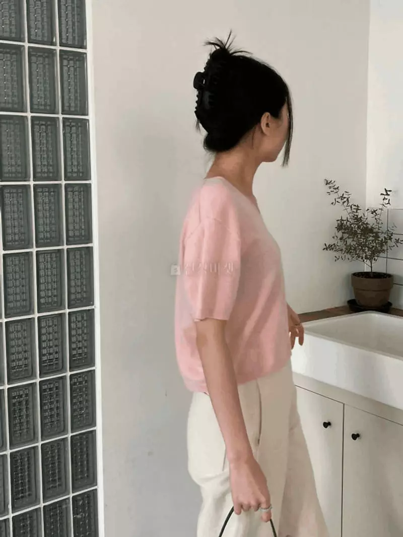 Knock - Korean Women Fashion - #momslook - Candy Whole Gament Knit - 4