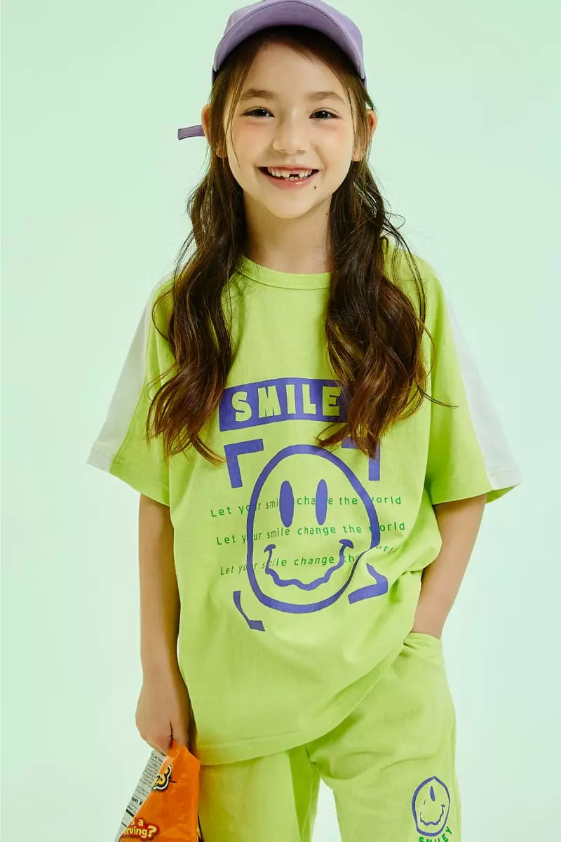 Kokoyarn - Korean Children Fashion - #childrensboutique - Smile Top Bottom Set - 12