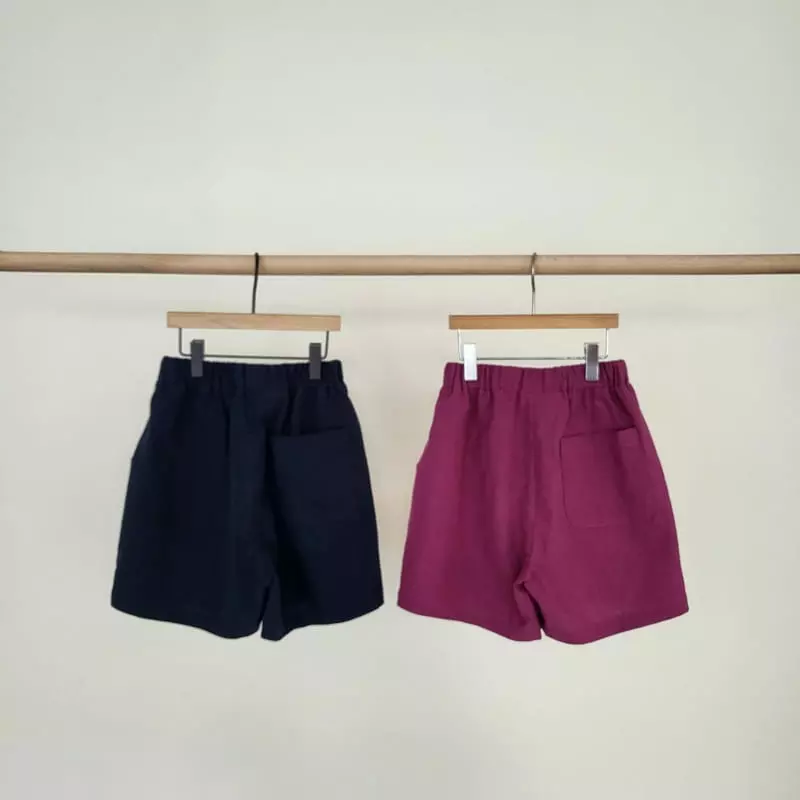 Kokoyarn - Korean Children Fashion - #fashionkids - Linen Semi Wide Shorts - 2
