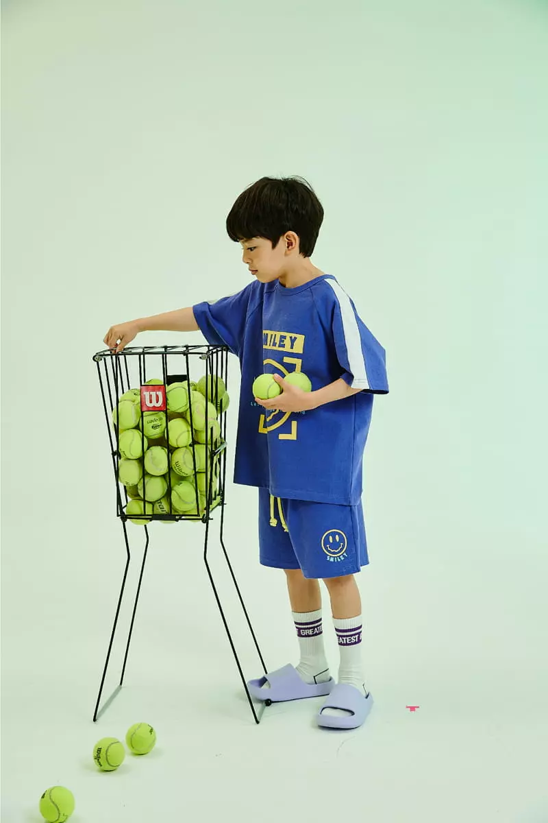 Kokoyarn - Korean Children Fashion - #kidsstore - Smile Top Bottom Set - 4