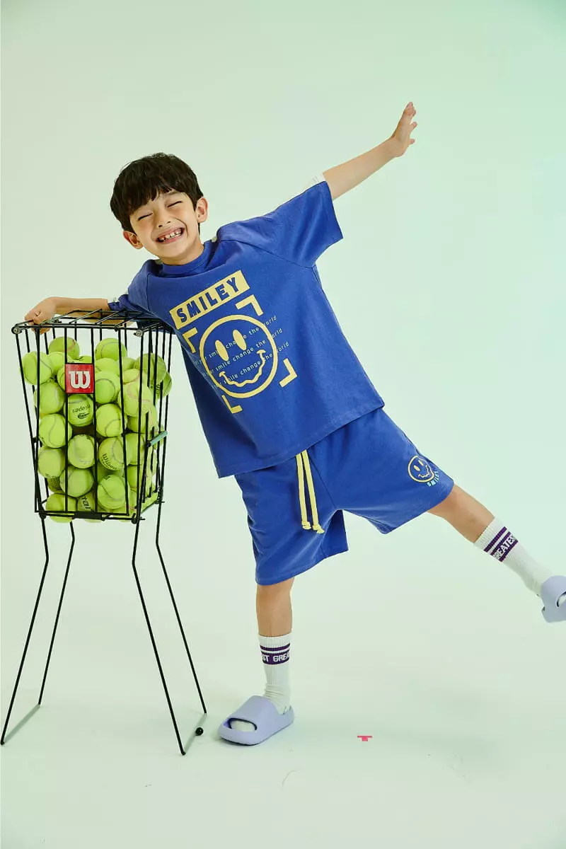 Kokoyarn - Korean Children Fashion - #littlefashionista - Smile Top Bottom Set - 6
