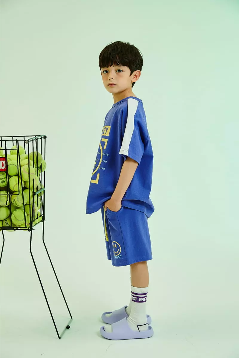 Kokoyarn - Korean Children Fashion - #magicofchildhood - Smile Top Bottom Set - 7