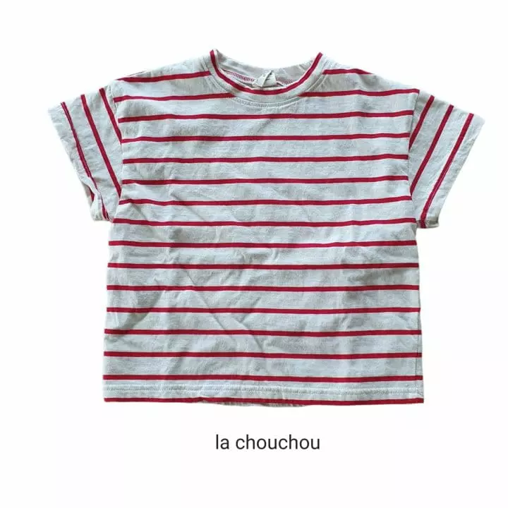 La Chouchou - Korean Children Fashion - #childofig - Macaroon Stripes Tee