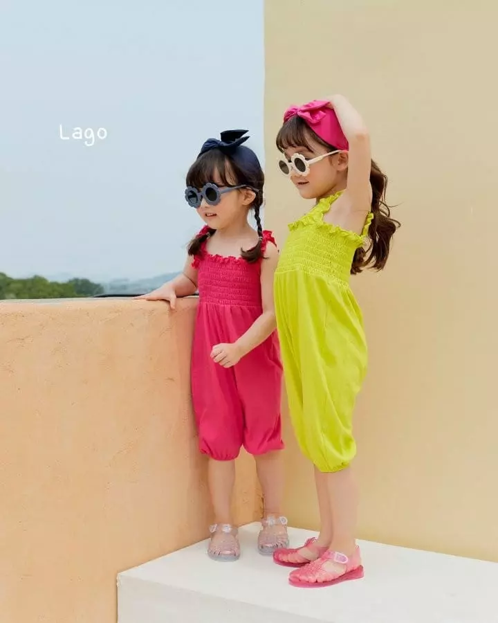 Lago - Korean Children Fashion - #Kfashion4kids - Smicked Jumpsuit