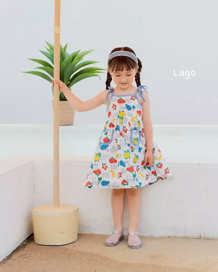 Lago - Korean Children Fashion - #Kfashion4kids - Fruit One-piece - 7
