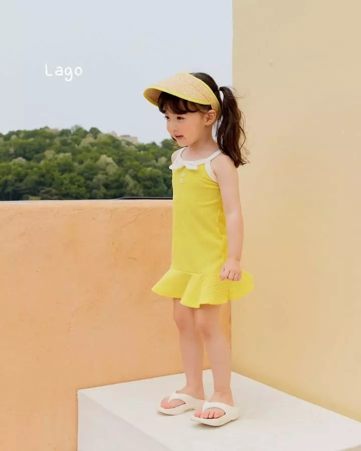 Lago - Korean Children Fashion - #Kfashion4kids - Coco Mini One-piece - 2
