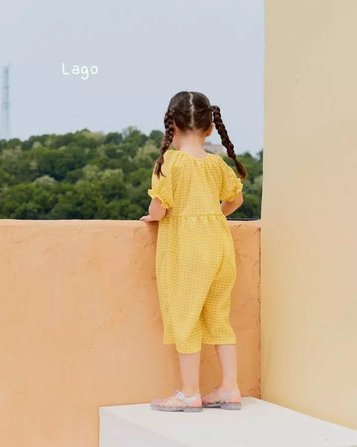 Lago - Korean Children Fashion - #childofig - Strawberry Jumpsuit - 6