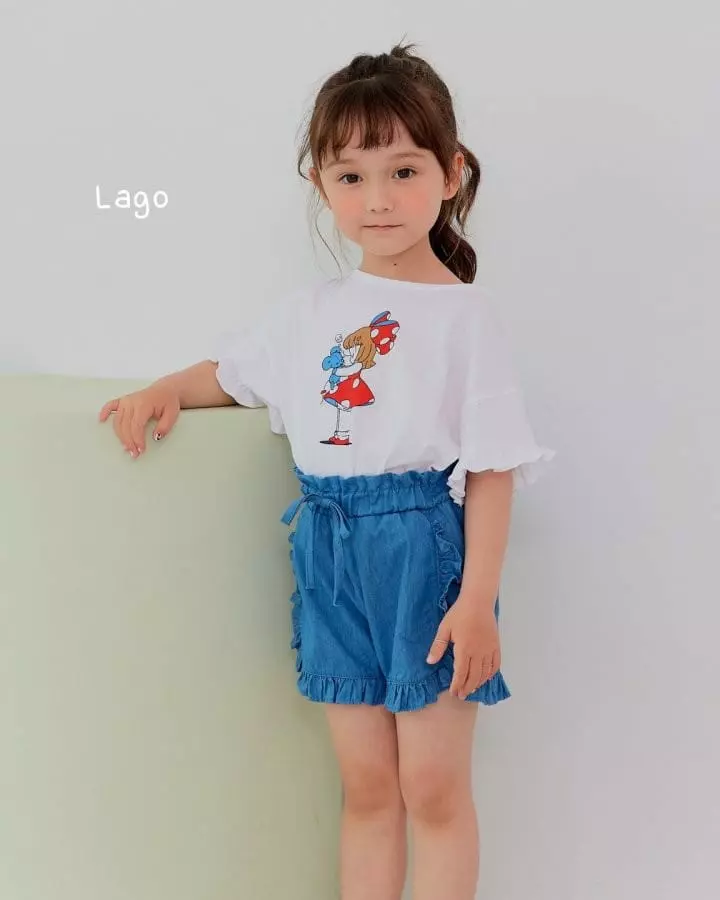 Lago - Korean Children Fashion - #childrensboutique - Lovely Frill Shorts - 5