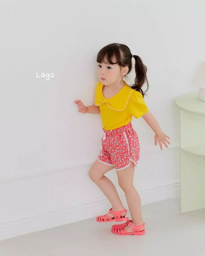 Lago - Korean Children Fashion - #discoveringself - Ribbon Lace Shorts - 11