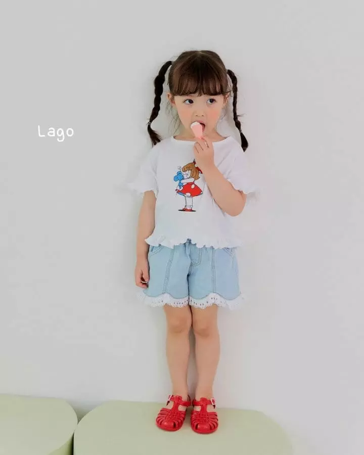 Lago - Korean Children Fashion - #discoveringself - Mimi Frill Tee - 3