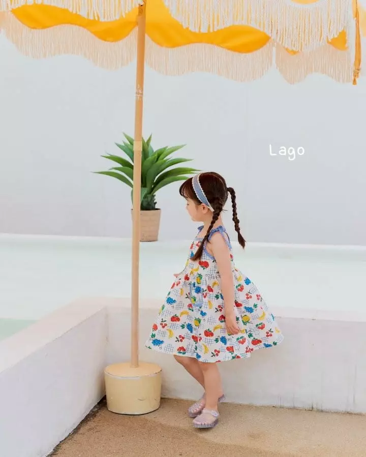 Lago - Korean Children Fashion - #discoveringself - Fruit One-piece - 2