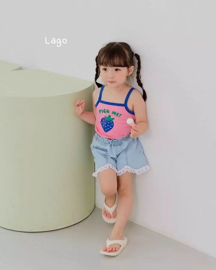 Lago - Korean Children Fashion - #fashionkids - Picke Me Sleeveless