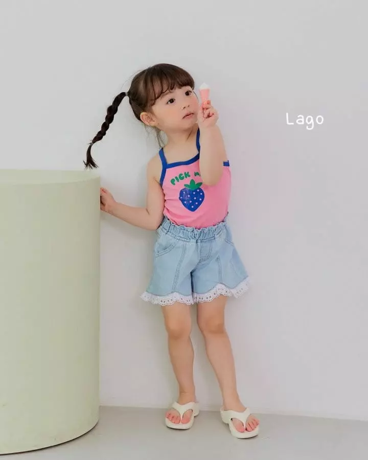 Lago - Korean Children Fashion - #kidsshorts - Picke Me Sleeveless - 2