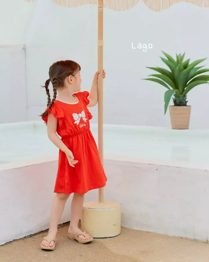 Lago - Korean Children Fashion - #kidsstore - Candy Ribbon One-piece - 11