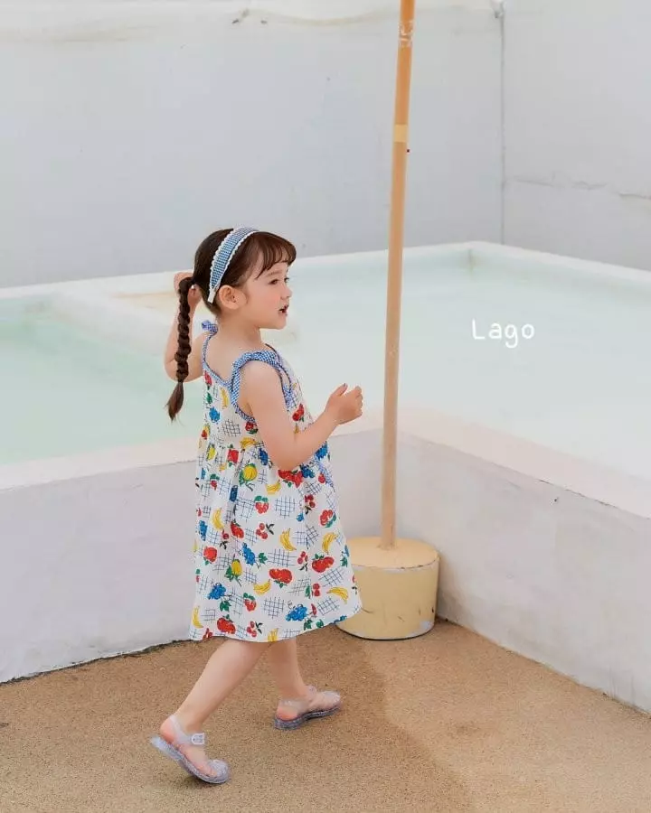 Lago - Korean Children Fashion - #kidsstore - Fruit One-piece - 5