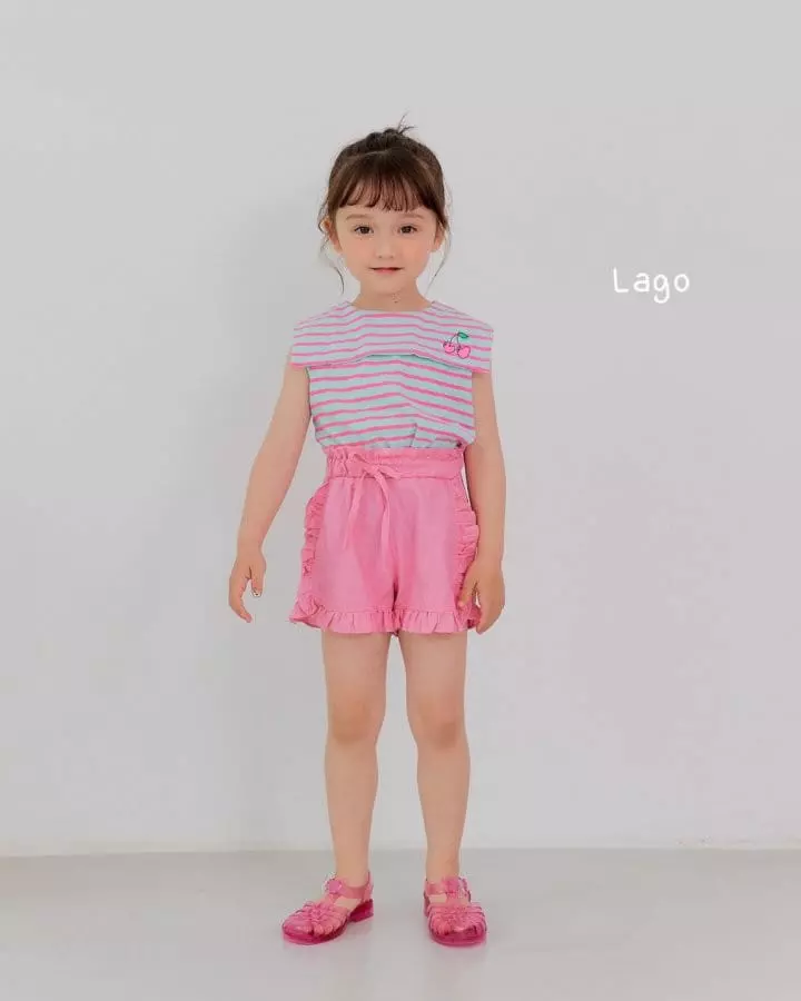 Lago - Korean Children Fashion - #kidzfashiontrend - Lovely Frill Shorts - 11