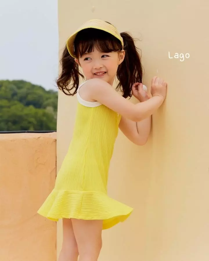 Lago - Korean Children Fashion - #kidzfashiontrend - Coco Mini One-piece