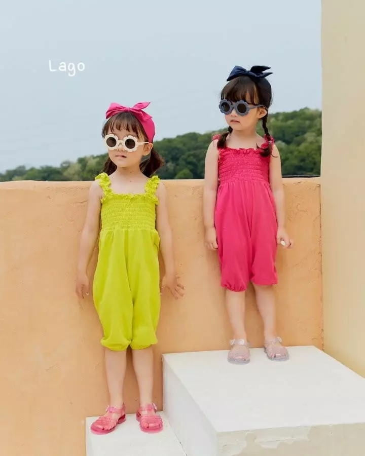 Lago - Korean Children Fashion - #littlefashionista - Smicked Jumpsuit - 2