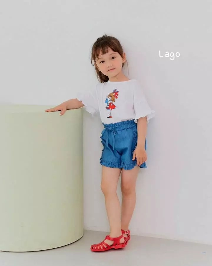Lago - Korean Children Fashion - #littlefashionista - Mimi Frill Tee - 9
