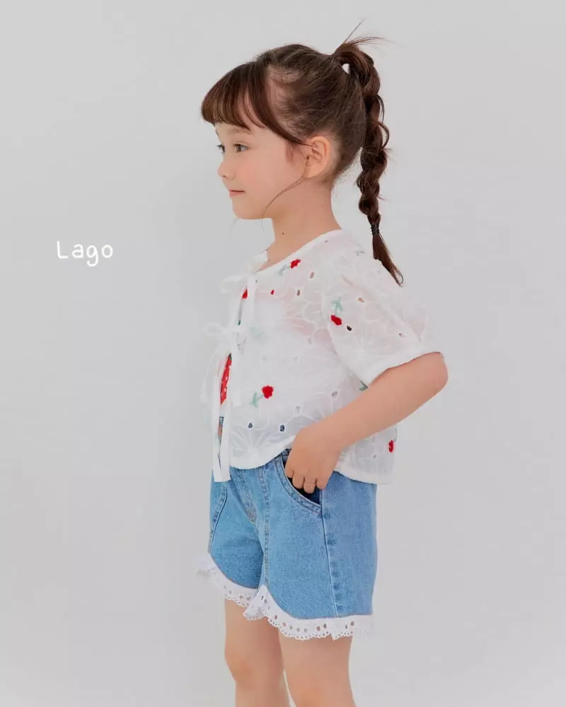 Lago - Korean Children Fashion - #littlefashionista - Rose Cardigan - 2