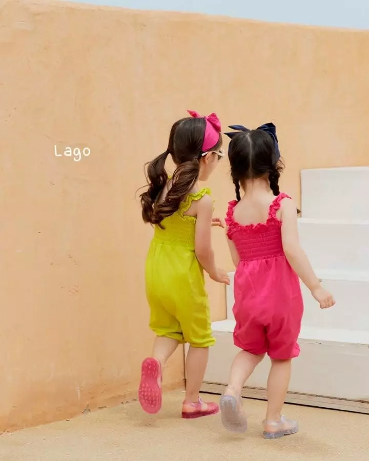 Lago - Korean Children Fashion - #magicofchildhood - Smicked Jumpsuit - 3