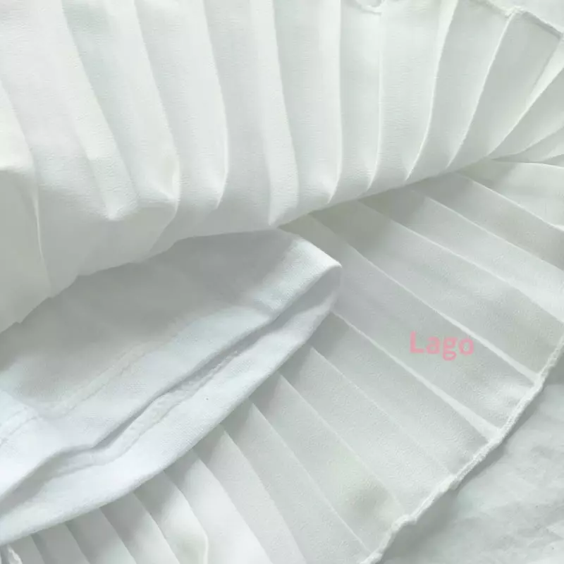 Lago - Korean Children Fashion - #littlefashionista - Wrap Wrinkle Skirt - 4