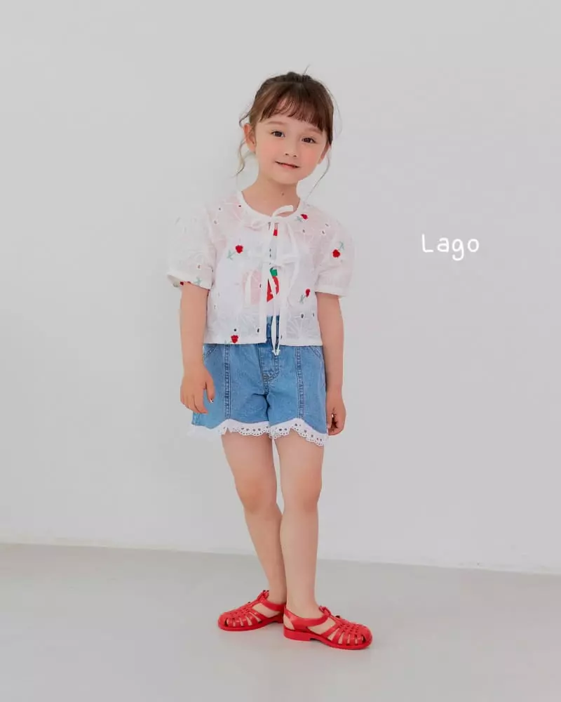 Lago - Korean Children Fashion - #magicofchildhood - Rose Cardigan - 3