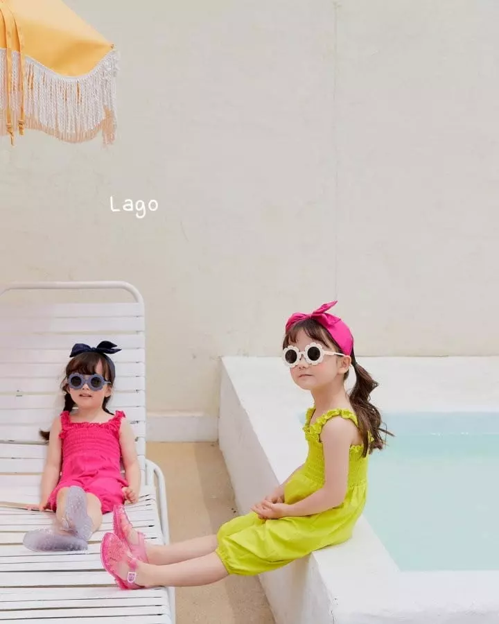 Lago - Korean Children Fashion - #prettylittlegirls - Smicked Jumpsuit - 5