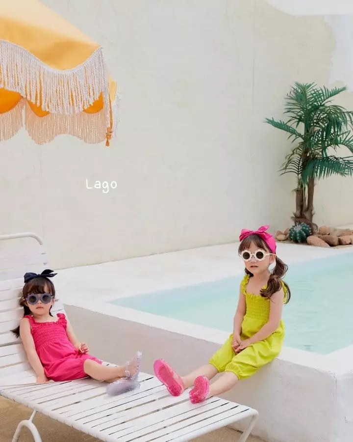 Lago - Korean Children Fashion - #todddlerfashion - Smicked Jumpsuit - 6