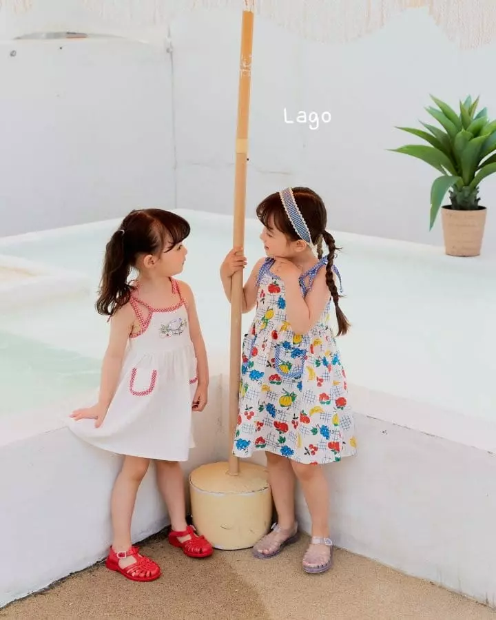 Lago - Korean Children Fashion - #todddlerfashion - Fruit One-piece - 12