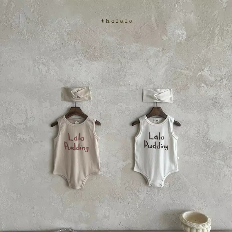 Lala - Korean Baby Fashion - #babyboutique - Pudding Bodysuit - 4