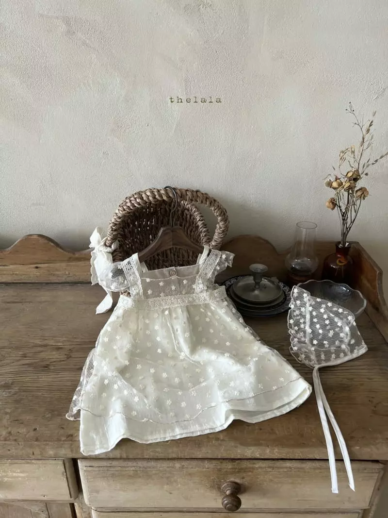 Lala - Korean Baby Fashion - #babyclothing - V Bonnet - 5