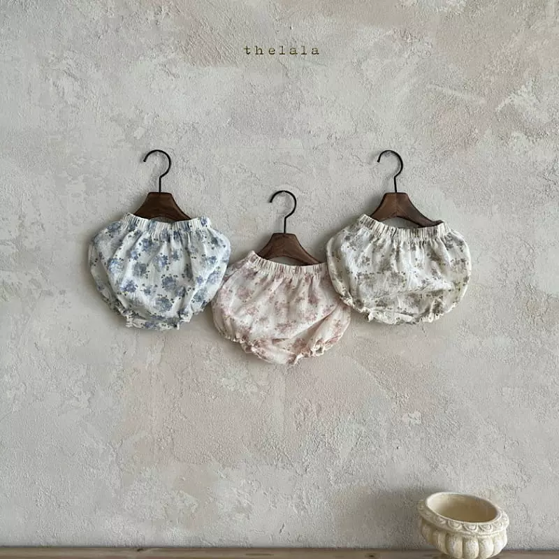 Lala - Korean Baby Fashion - #babyootd - Watercolor Bloomer