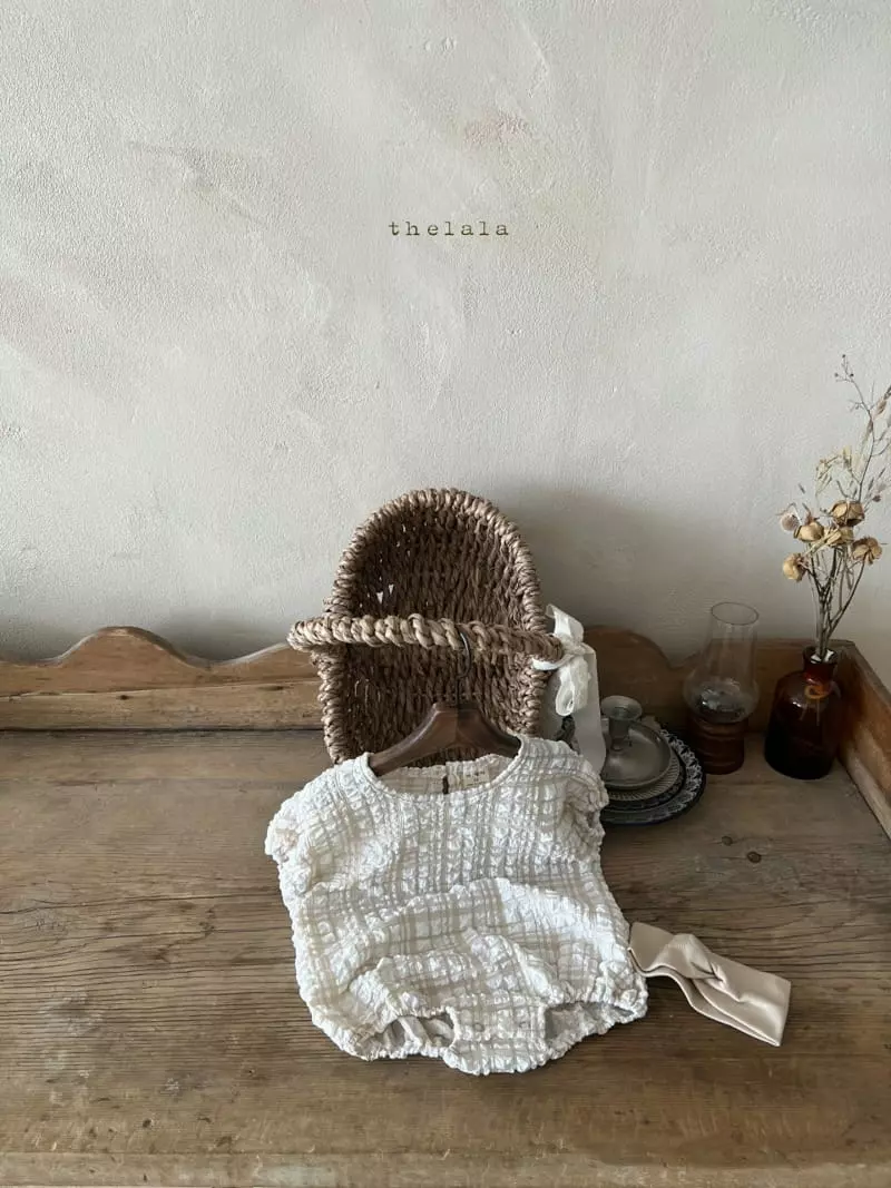 Lala - Korean Baby Fashion - #babyoutfit - Dalgona Bodysuit - 3