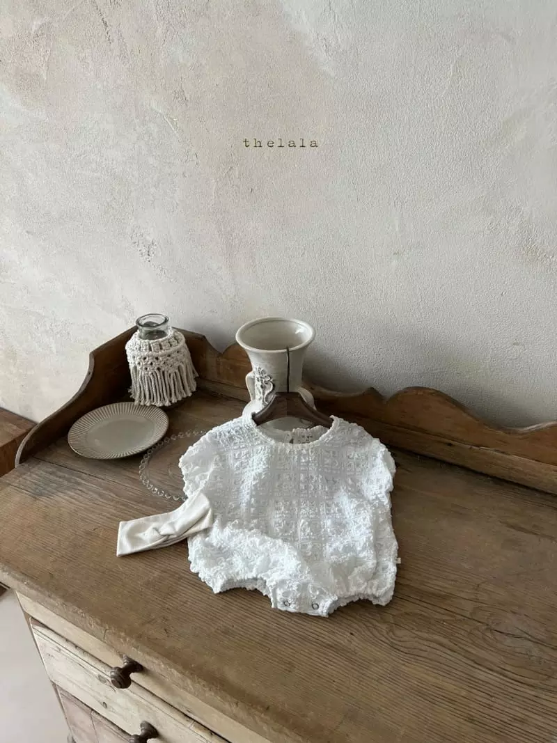 Lala - Korean Baby Fashion - #babyoutfit - Dalgona Bodysuit - 4