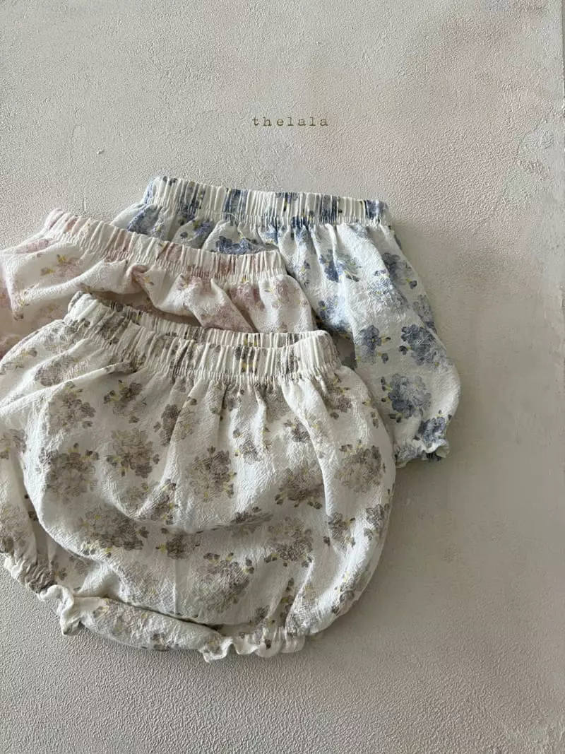 Lala - Korean Baby Fashion - #babyoutfit - Watercolor Bloomer - 2