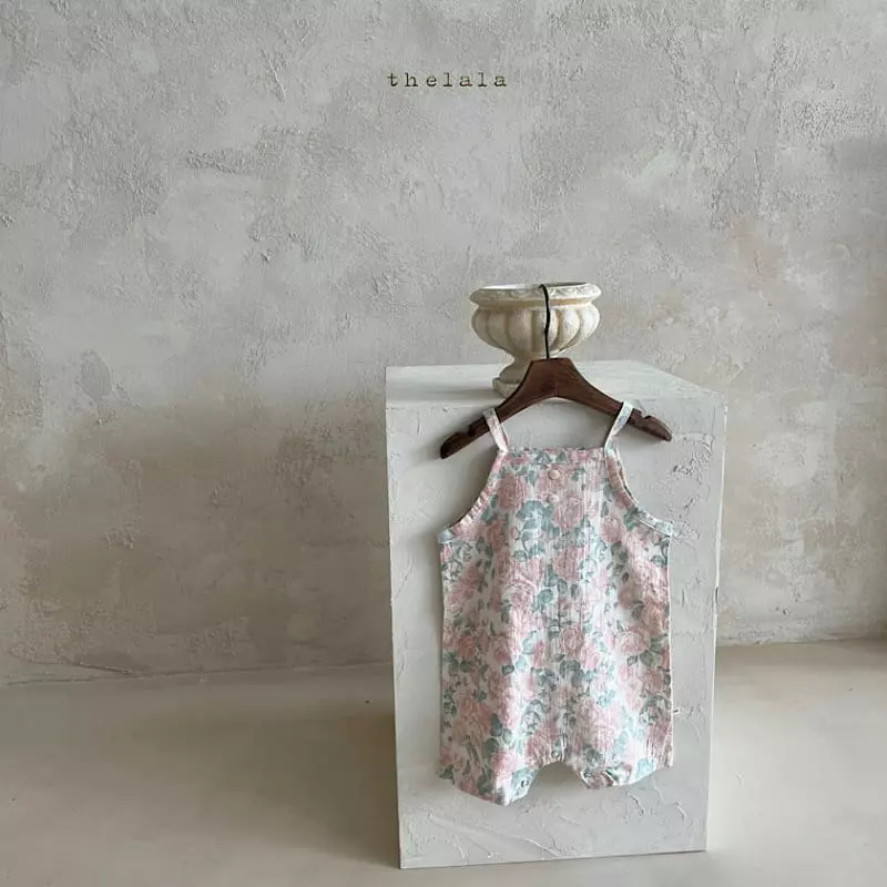 Lala - Korean Baby Fashion - #onlinebabyboutique - Rose Bodysuit - 3